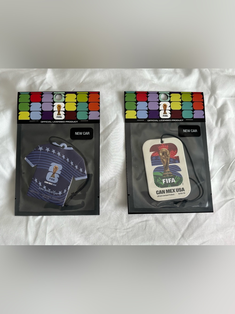 2 FIFA car air freshners